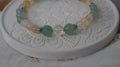 Bracelet Épanouissement – Aventurine verte & Citrine | CréaD’Âme